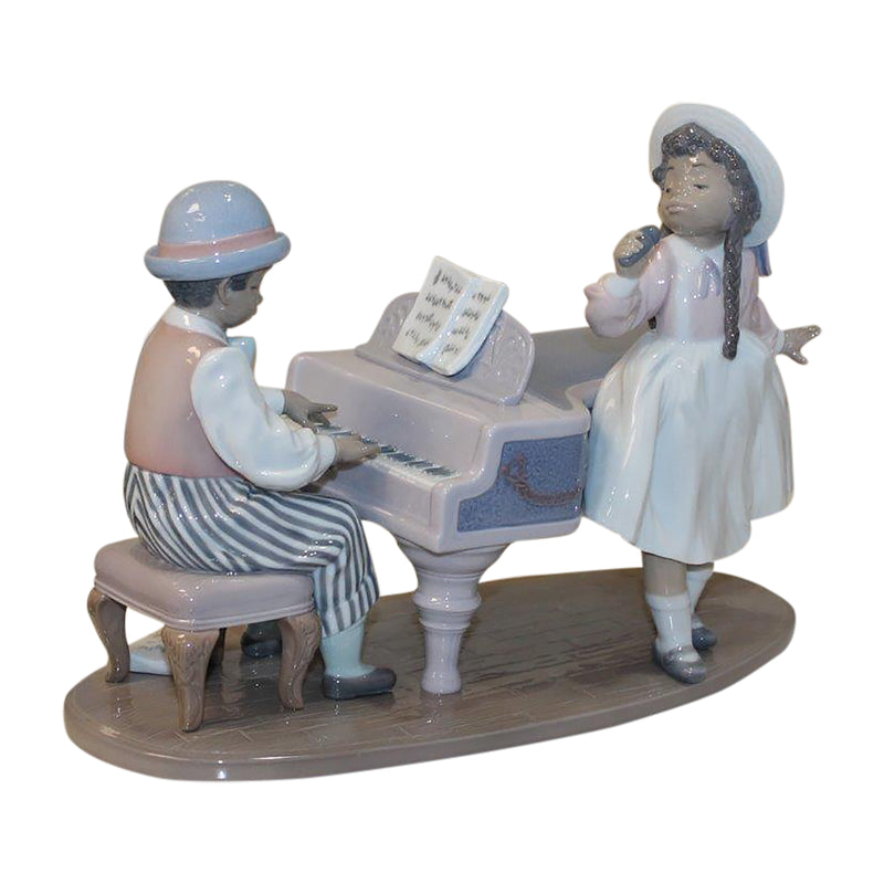Lladró Figurine: 5930 Jazz Duo