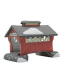 Department 56: 59870 Red Covered Bridge