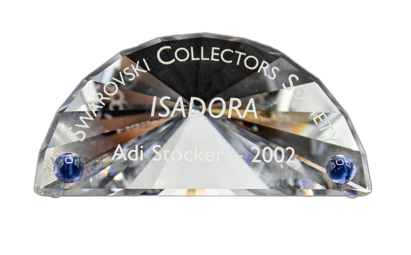 Swarovski Crystal: 602383 Isadora Plaque 2002