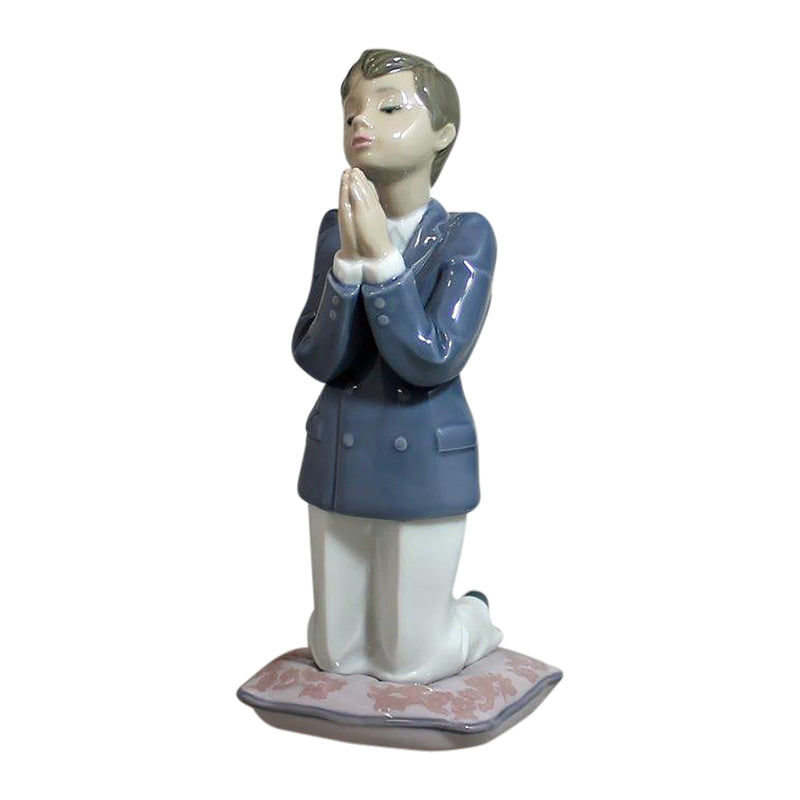 Lladró Figurine: 6088 Communion Prayer Boy