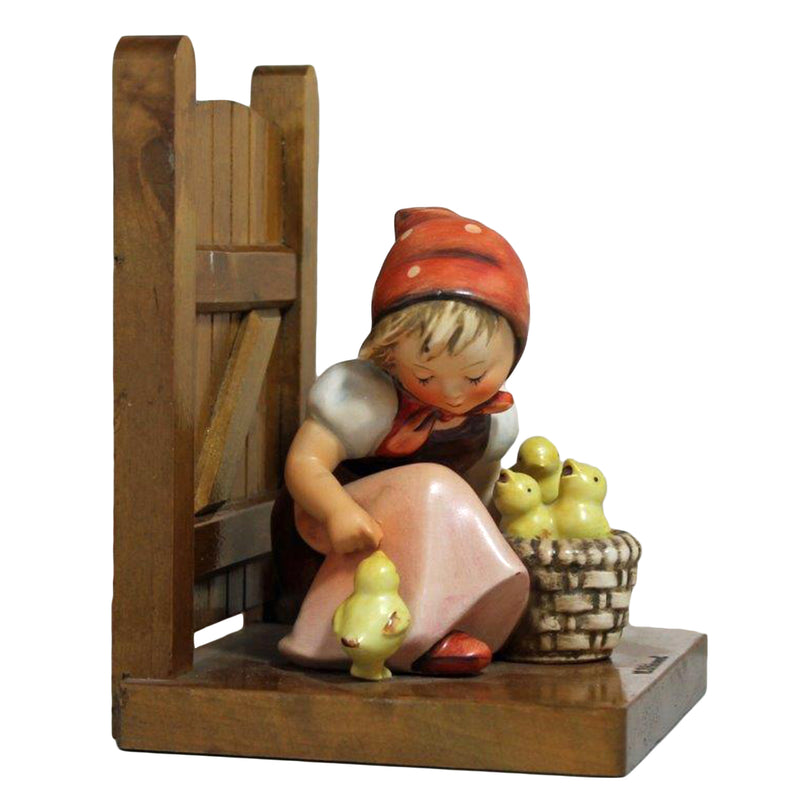 Hummel Figurine: 61/B, Chick Girl - Bookend