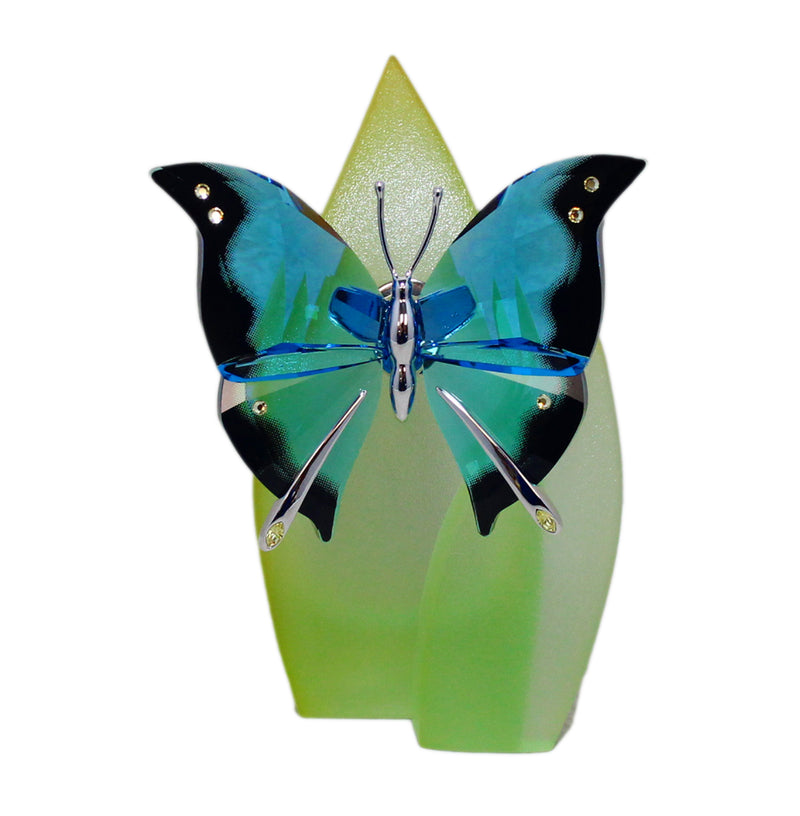Swarovski Figurine: 622735 Ambur Butterfly - Blue Turquoise