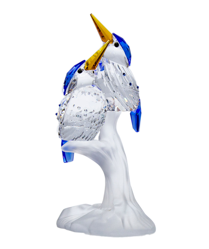 Swarovski Crystal: 623323 Malachite Kingfishers