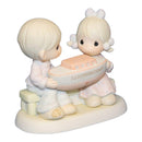 Precious Moments Figurine: 635286 Companionship Happens in Our Club | 20 Year Member Commemorative Piece
