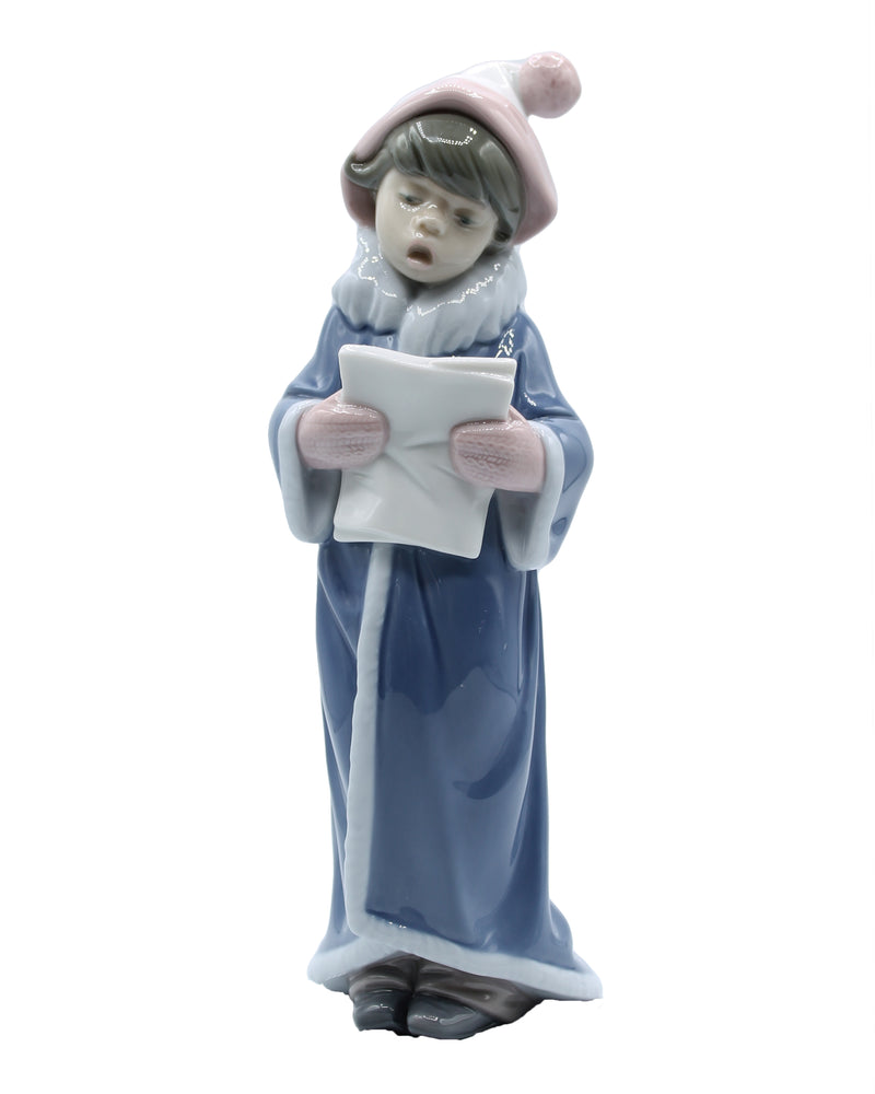 Lladró Figurine: 6533 The Christmas Caroler