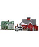 Department 56: 65382 Jacob Adams Farmhouse & Barn Set of 5  - Set of 5