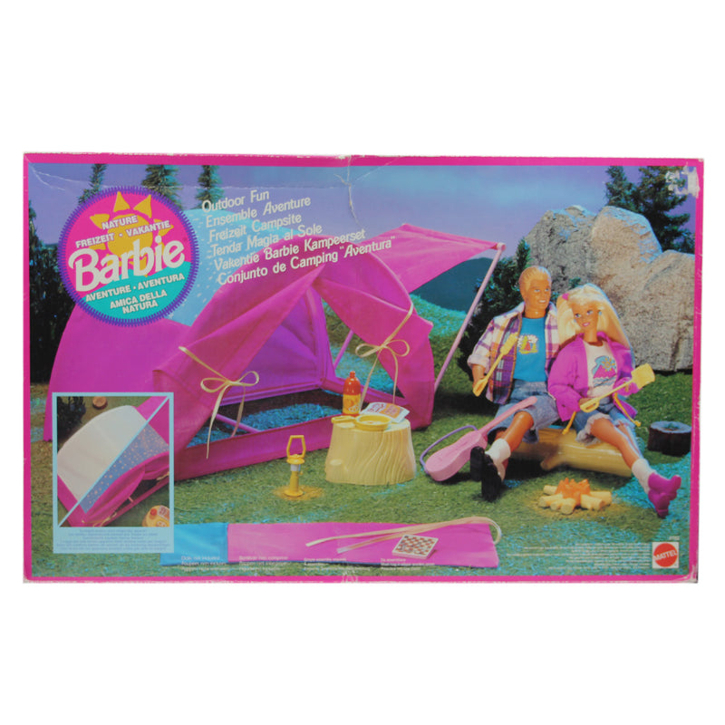 1993 Barbie Outdoor Fun Camping Set (67002)