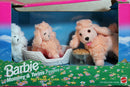 1996 Mommy & Twins Pet Poodles Barbie (67573)