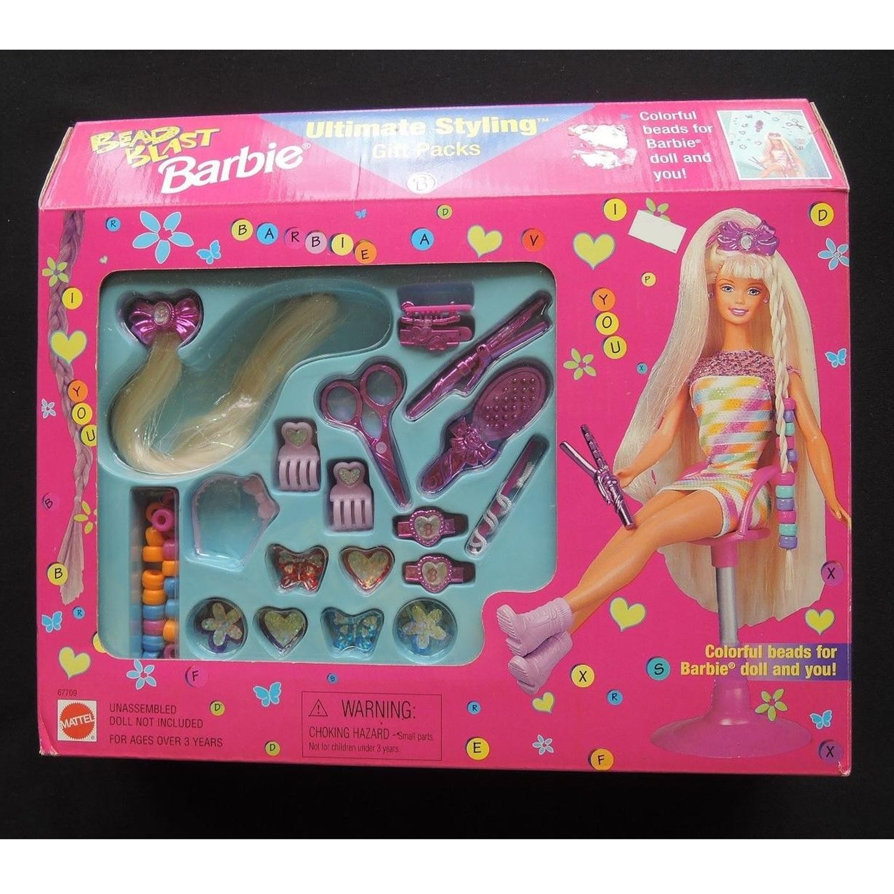 1997 Bead Blast Ultimate Styling Barbie (67709)