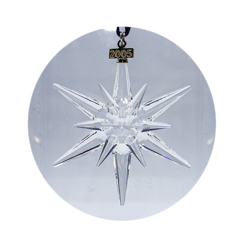 Swarovski Ornament: 680502 Christmas Snowflake - 2005