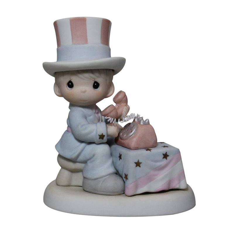 Precious Moments Figurine: 681059 Let Freedom Ring