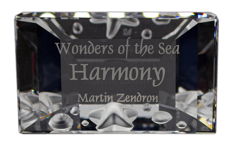 Swarovski Crystal: 698560 Harmony Title Plaque
