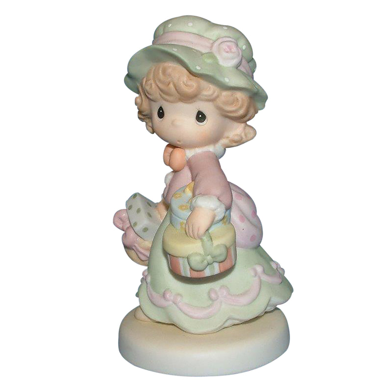 Precious Moments Figurine: 737550 Sure Could Use Less Hustle and Bustle