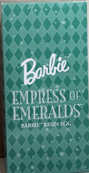 2000 Avon Empress of Emeralds Resin Egg Barbie (F743771)
