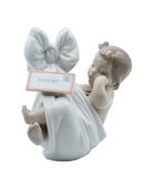 Lladró Figurine: 7589 Heavens Gift (Its a Girl Card)