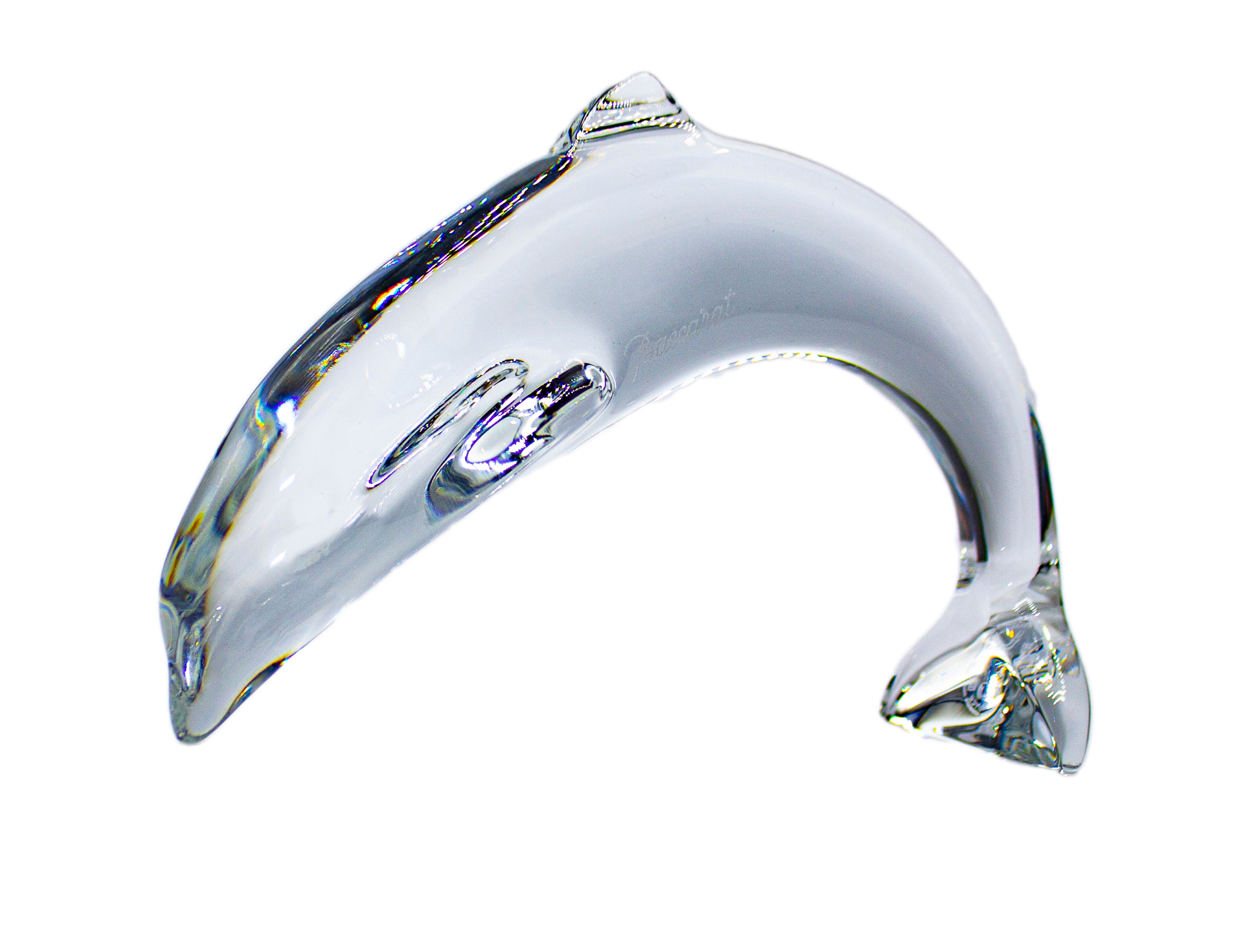 Baccarat Figurine: 762542 Diving Dolphin