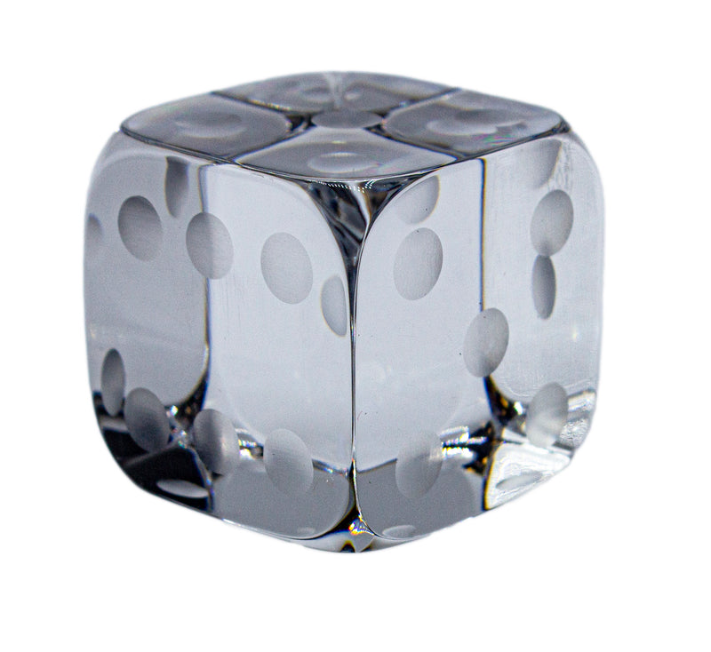 Baccarat Paperweight: 765506 Dice Single