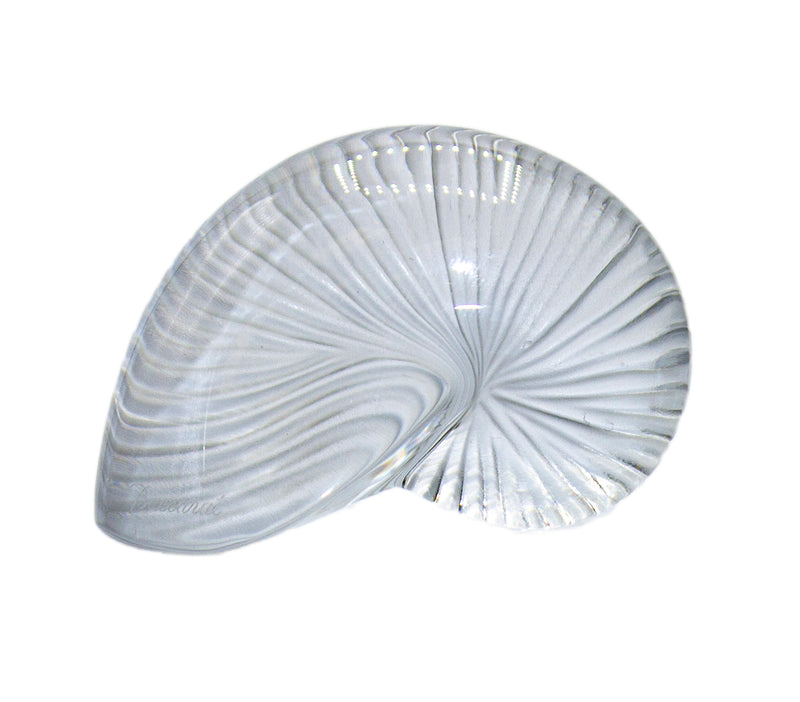Baccarat Figurine: 765690 Clear Nautilus