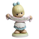 Precious Moments Figurine: 795259 It's a Banner Day, Congratulations