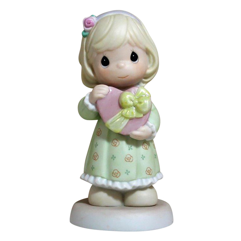 Precious Moments Figurine: 801313c I Give You My Heart | Carlton Cards Early Release