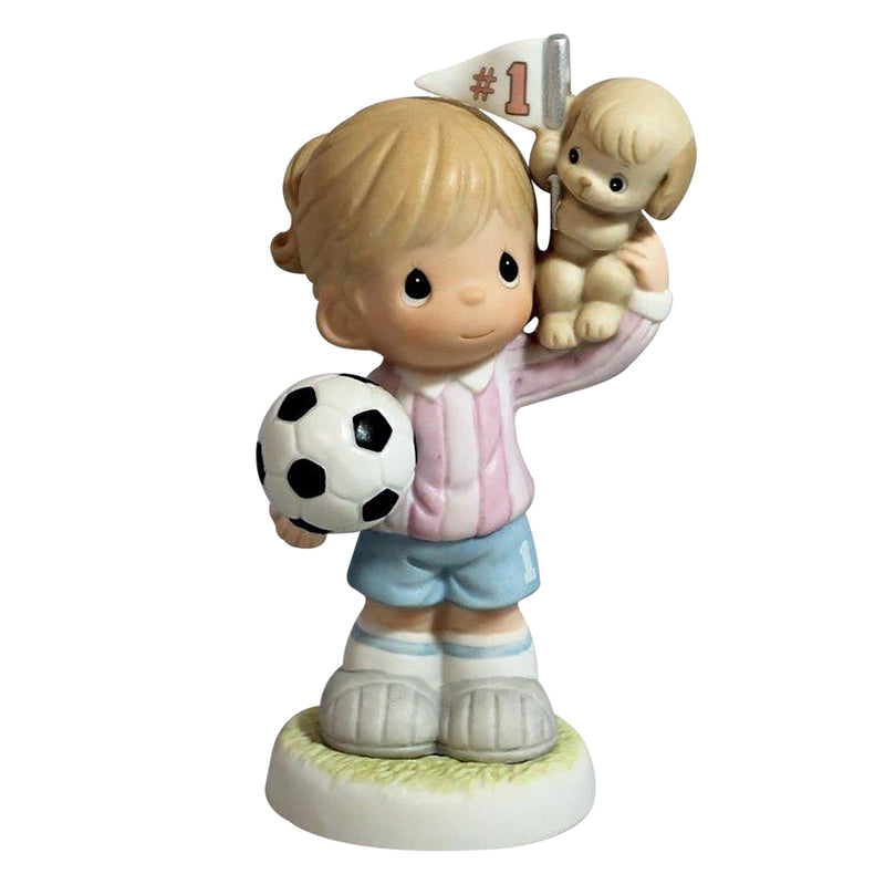 Precious Moments Figurine: 813044 A Winning Spirit Comes From Within | Special Olympics Commemorative
