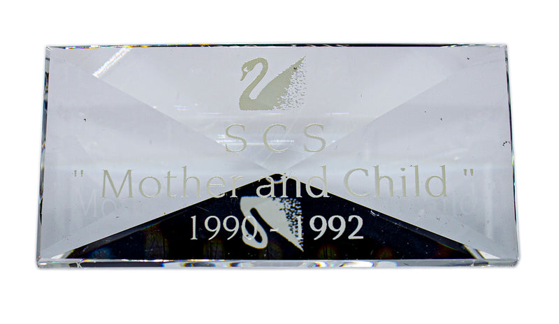 Swarovski Crystal: 8619 Mother and Child Plaque