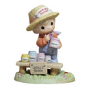 Precious Moments Figurine: 898147 Overalls, I Think You're Special | Country Lane Collection