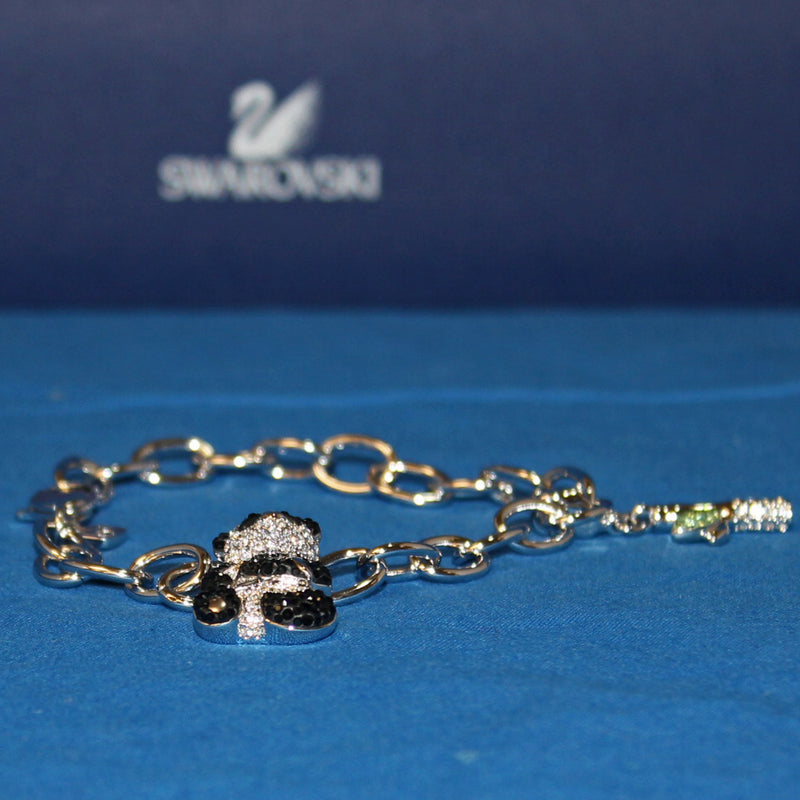 Swarovski Crystal: 930685 Panda Charm Bracelet