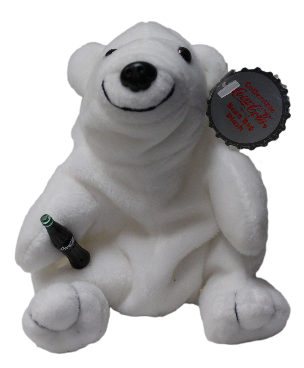 Coke Plush Polar Bear with Bottle