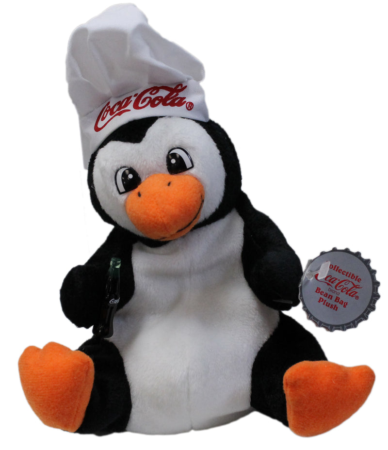 Coke Plush: Penguin in Chef's Hat