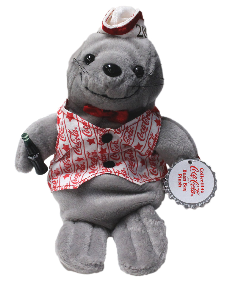 Coke Plush: Seal in a 2000 Vest