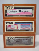 Lot of 6 Tyco Trains | Ho Scale | Dots, Planters, Hershey's, Coca-Cola, & more