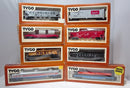 Lot of 8 Tyco Trains | Ho Scale | Exxon, Shell, Swift & More