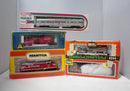 Lot of 5 Ho Scale Trains | Life-Like, Mantua, AHM | Amtrak, Burlingon, & More