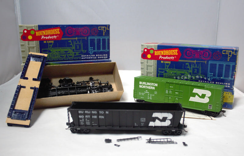 Lot of 9 Roundhouse Products Train Kits | Ho Scale | Opened Please Read
