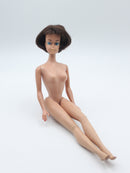 Vintage 1960's Barbie 1070 | Brunette |Bendable Legs | Peach Lips