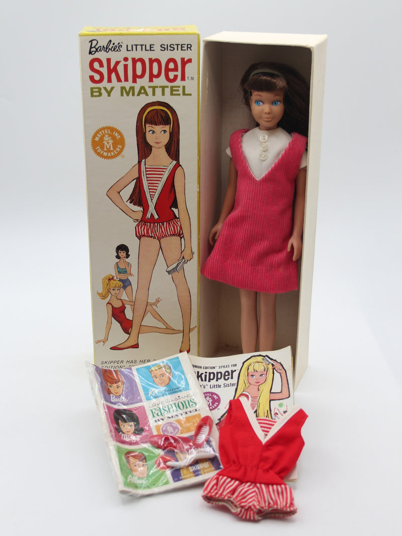 Vintage 1963 Barbie 0950 Skipper | Brunette |Exceptional condition