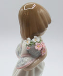 Lladró Figurine: 7603 Spring Bouquets | As Is Figurine with box