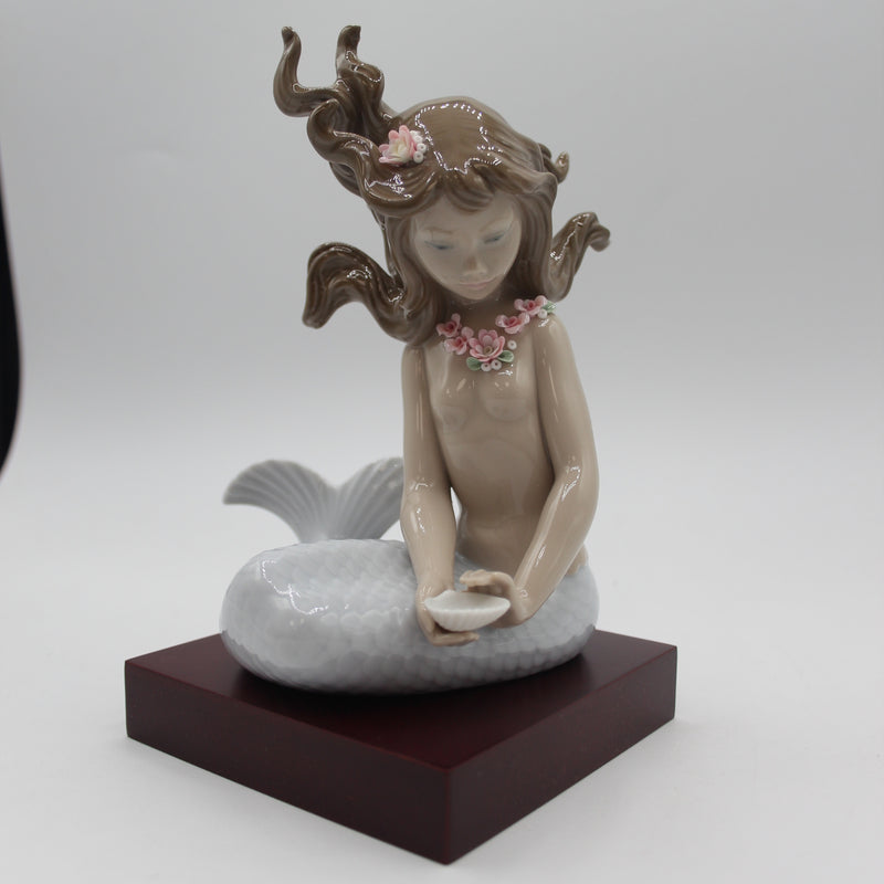 Lladró Figurine:1415 Mirage Mermaid | As Is Figurine with box