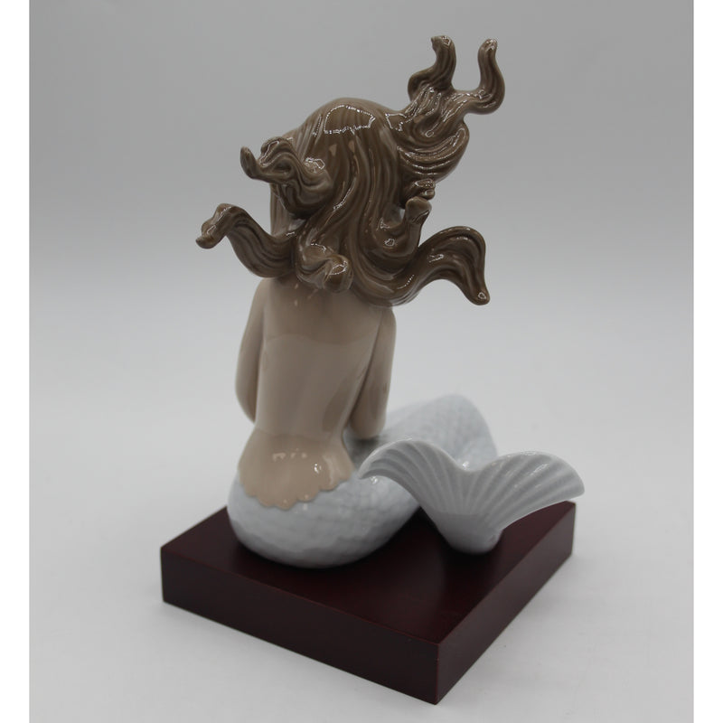 Lladró Figurine:1415 Mirage Mermaid | As Is Figurine with box