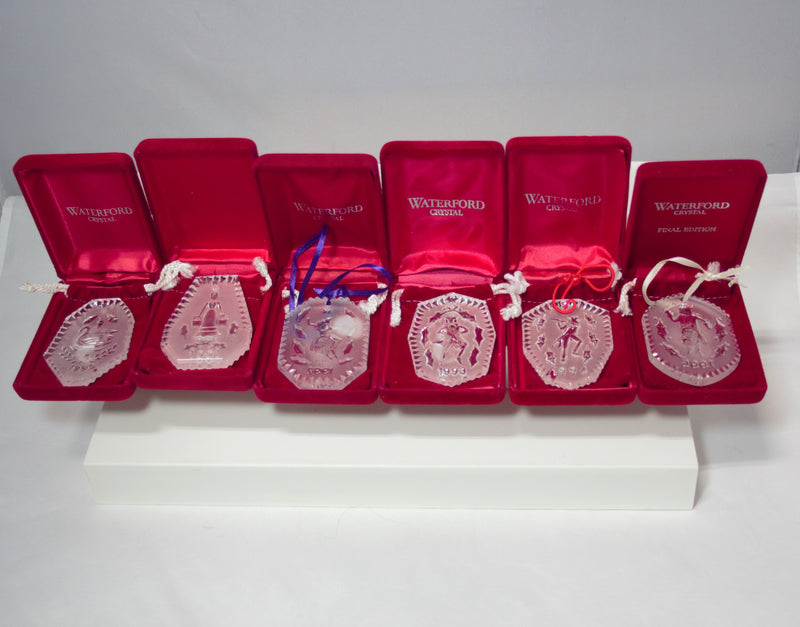 12 Days of Christmas Waterford Ornaments | Full Set | Includes Rare 1982