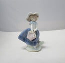 Lladró Figurine: 5222 Pretty Pickings | As Is Figurine with worn box