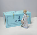 Lladró Figurine: 7604 School Days|As Is Figurine with worn box