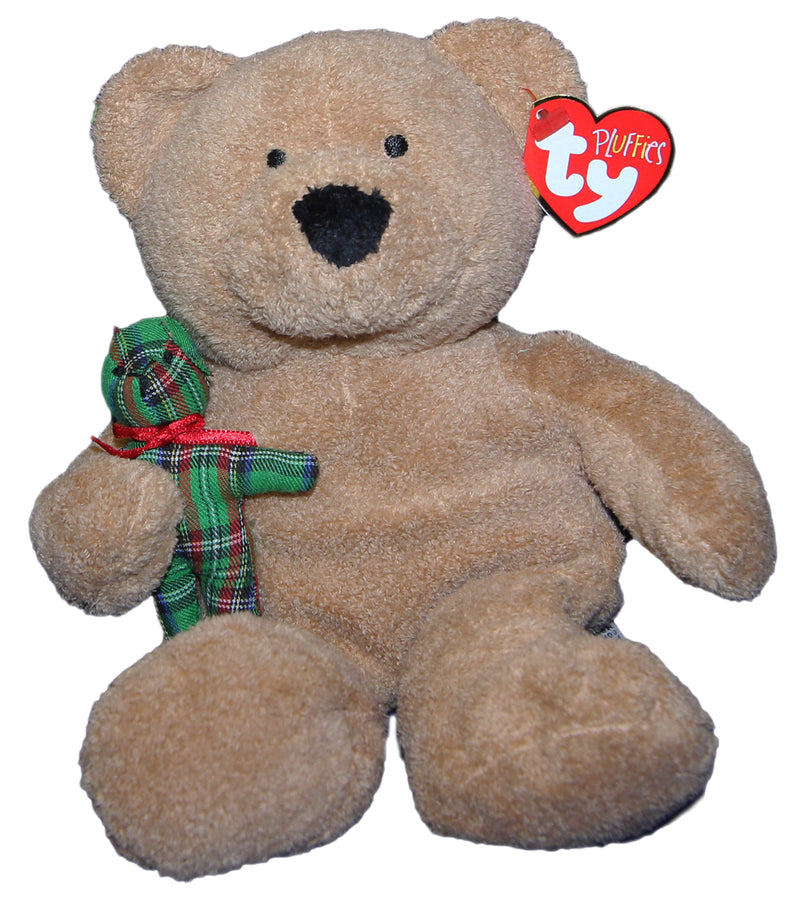 Ty Pluffie: Beary Merry the Brown Bear