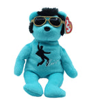 Ty Beanie Baby: Blue Beanie Shoes the Elvis Bear - Walgreen's Exclusive