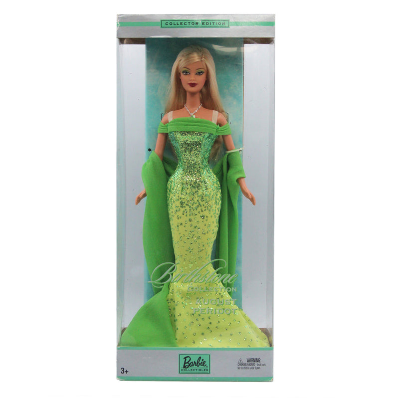 2002 Birthstone August Peridot Barbie (C5326) - Collector Edition