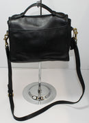 Coach Purse: 9870 Black Leather Crossbody Bag