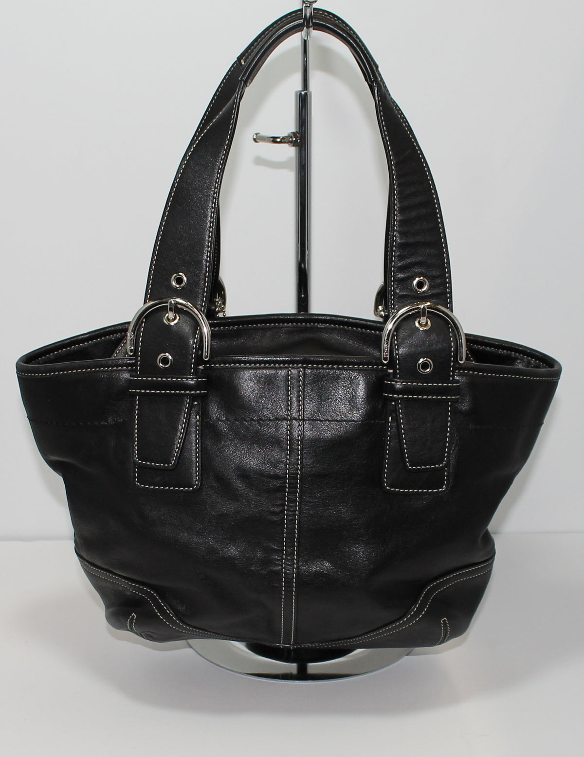 Coach Purse: 9544 Black Soho Leather Tote Bag