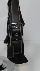 Coach Puse: 6371 Signature Black Shoulder Bag