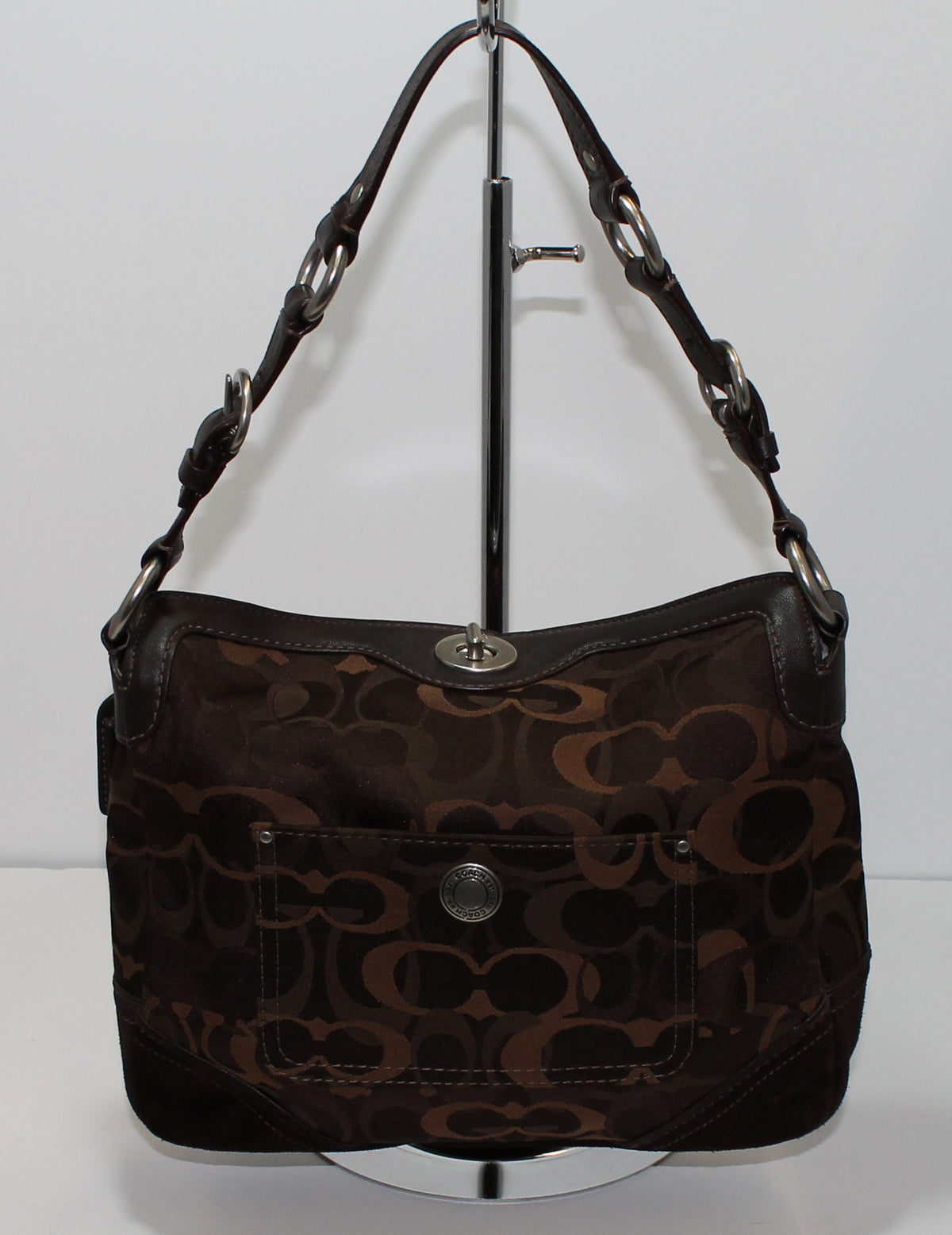 Shops Brown Coach Hobo Bag